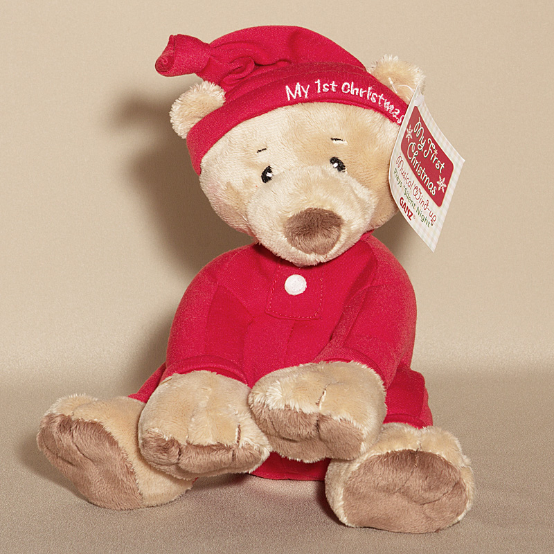 My 1st Christmas Bear - Musical Plush Teddy