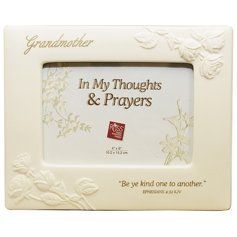Grandmother Porcelain Photo Frame