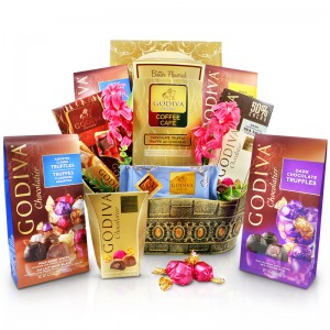 Godiva Celebrations Gift Basket