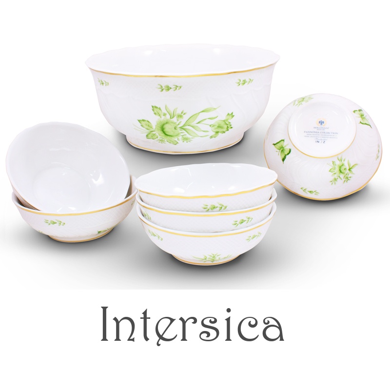 Hand Painted Liliane Bowls