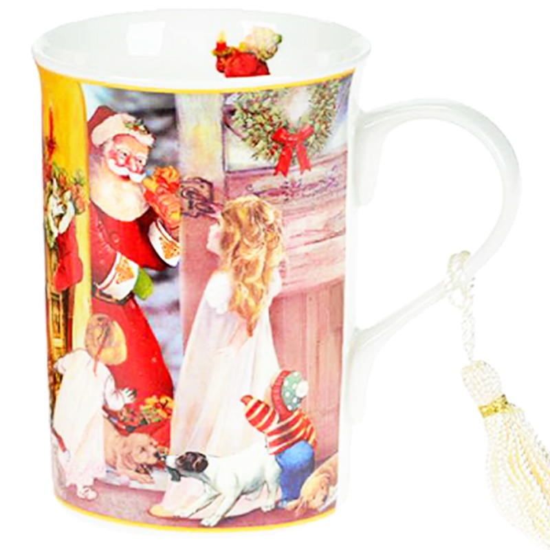 Santa With Children Mug - Image 2