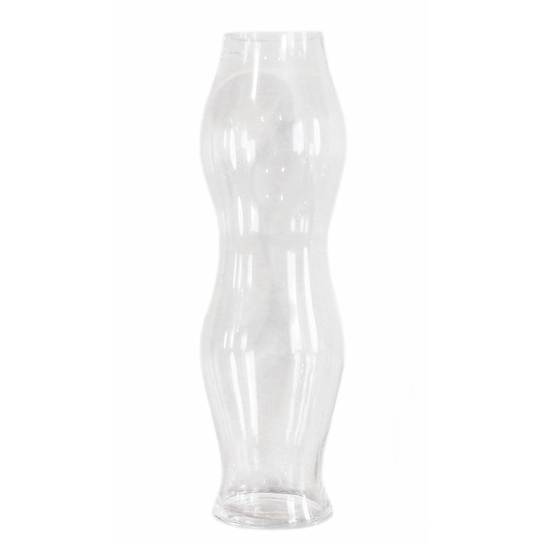 Glass Vase - Tall Hour Glass