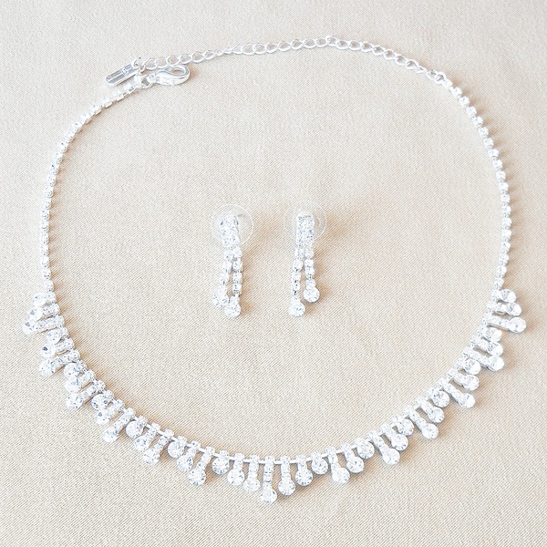 Clear Rhinestone Choker Camilla - Fashion Jewellery