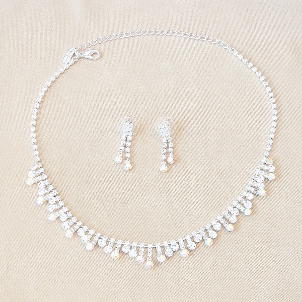 Camilla Clear Rhinestone Choker - Fashion Jewellery