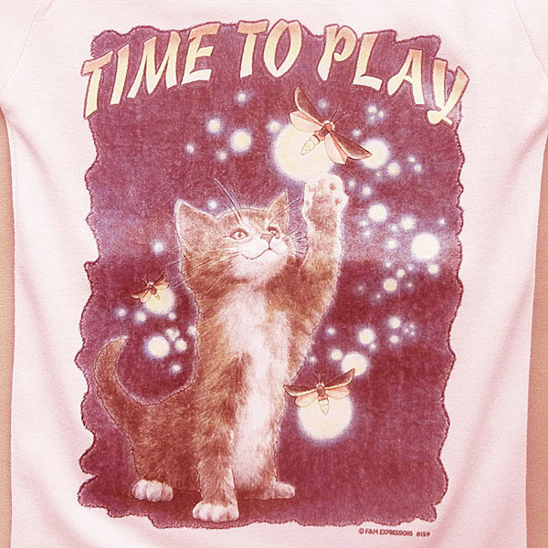 Kitten Playing Children Shirt