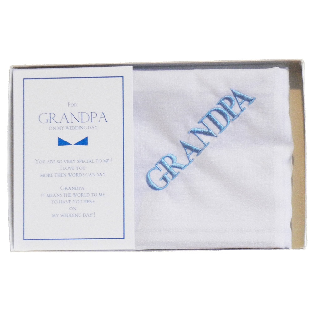 Grandpa Hanky Wedding