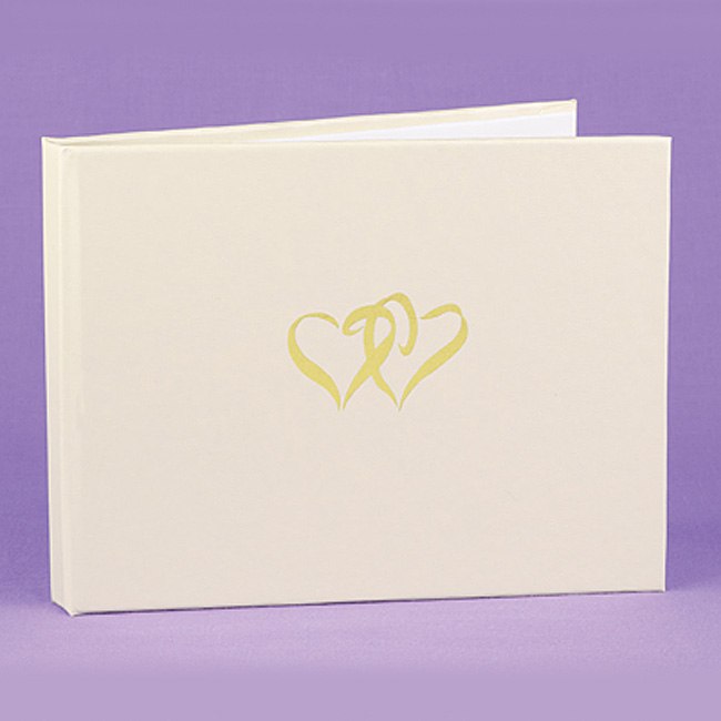 Ivory Wedding Guest Book