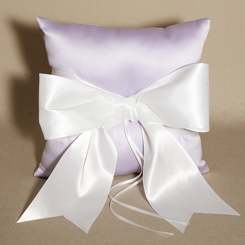 Wedding Lavender Ring Bearer Pillow