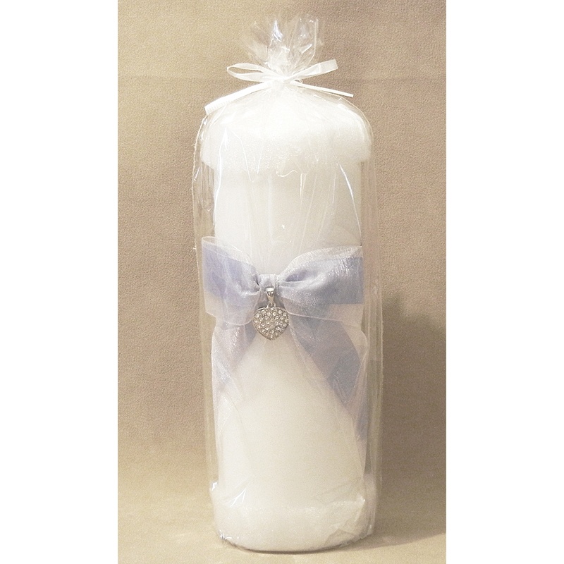 Wedding Unity Candle Set of 3 Iris