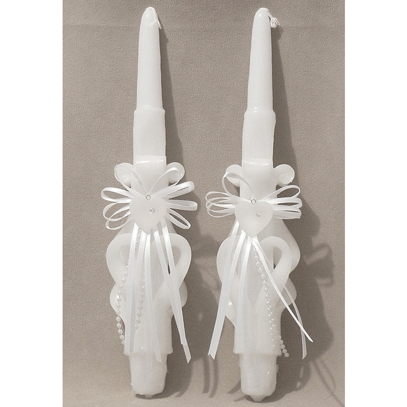 Wedding Taper Set Heart