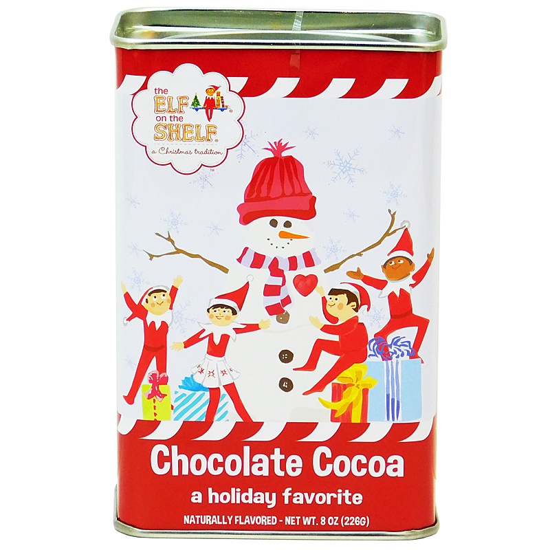 Elf on the shelf Hot cocoa tin