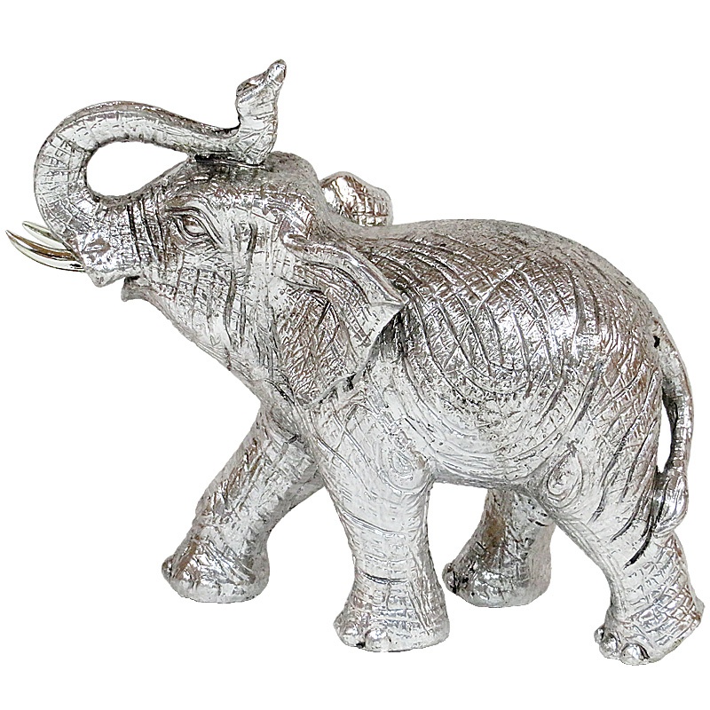 Elephant Walking Silver