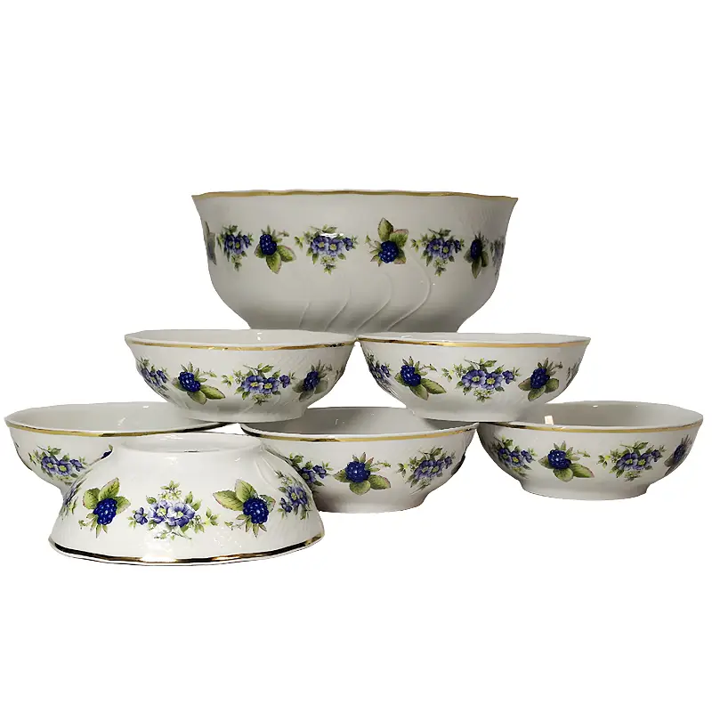 Blackberry Fruit Bowl Set