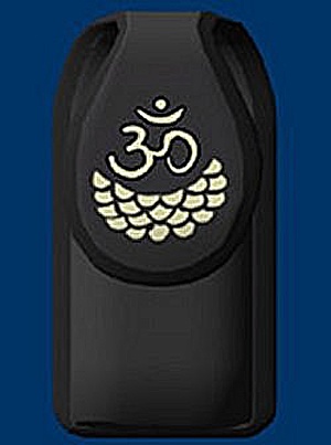 The Om Symbol Glow In The Dark Cell Phone Holder