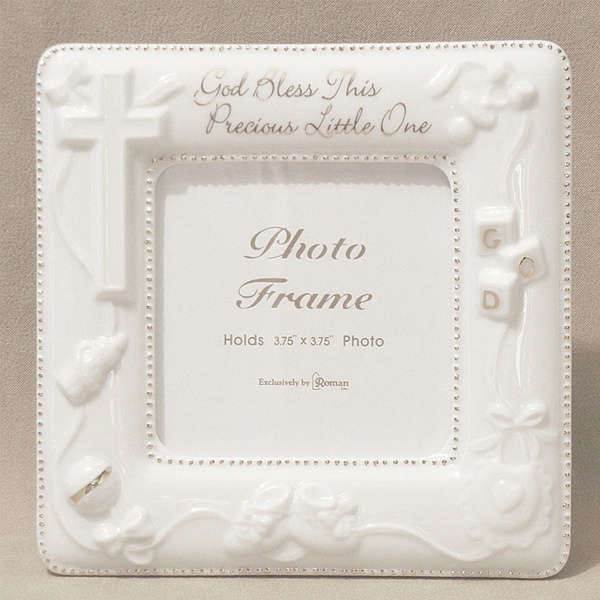 God Bless Baby Frame