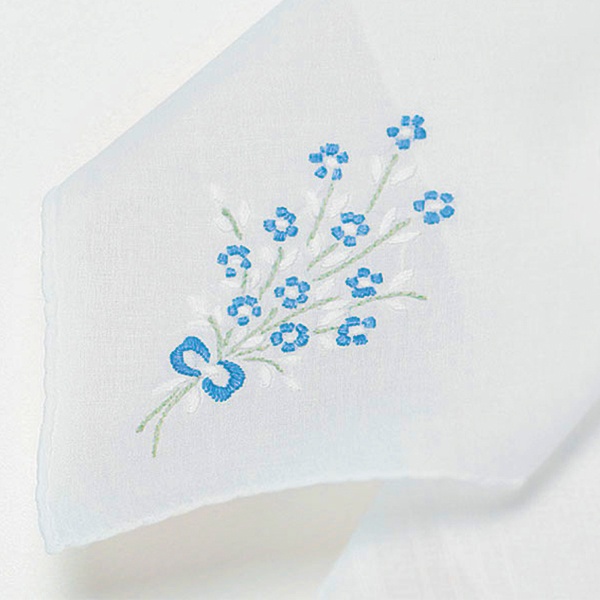 Handkerchief Something Blue Weddingstar