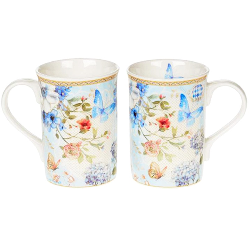 Blue Garden Mugs - Image 2