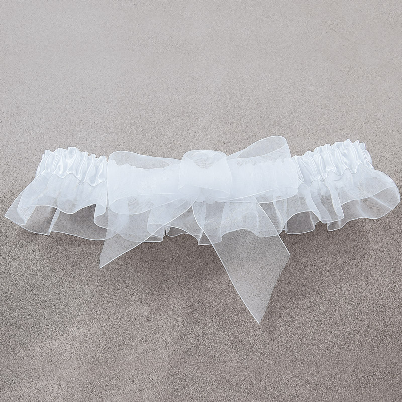 Enchanted Moments Sheer Bridal Garter