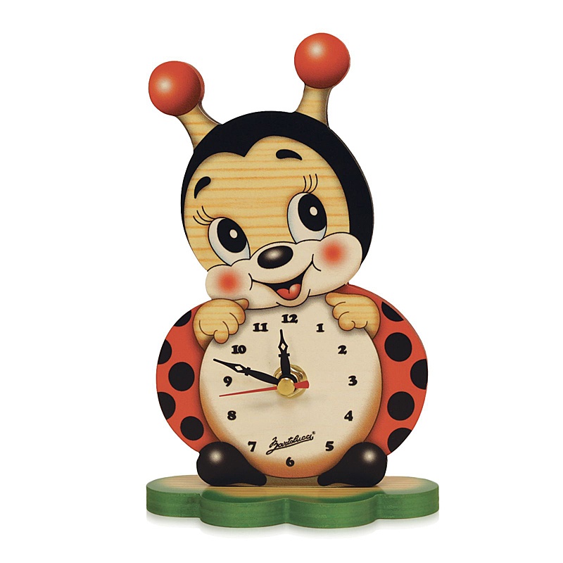 Ladybug Table Clock