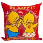 Duck Dance Glow Pillow 12″x 12″ ass. color +$25.95