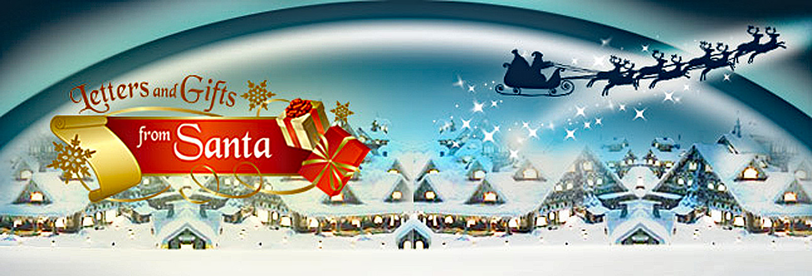 letters and Gifts from Santa Logo
